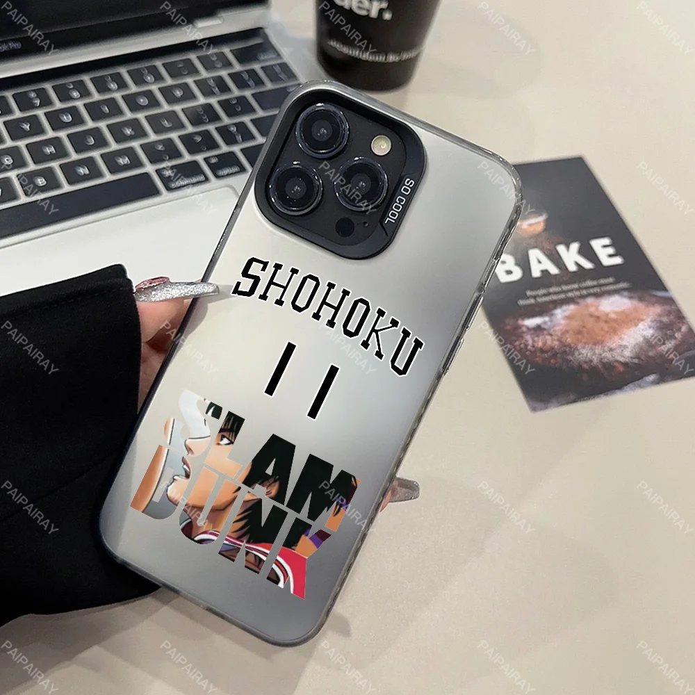 أنيمي S-SLAM D-DUNK لسامسونج غالاكسي S20 23 24 25 30 32 34 35 FE زائد الترا جراب هاتف قذيفة حماية الغطاء الخلفي IMD #5