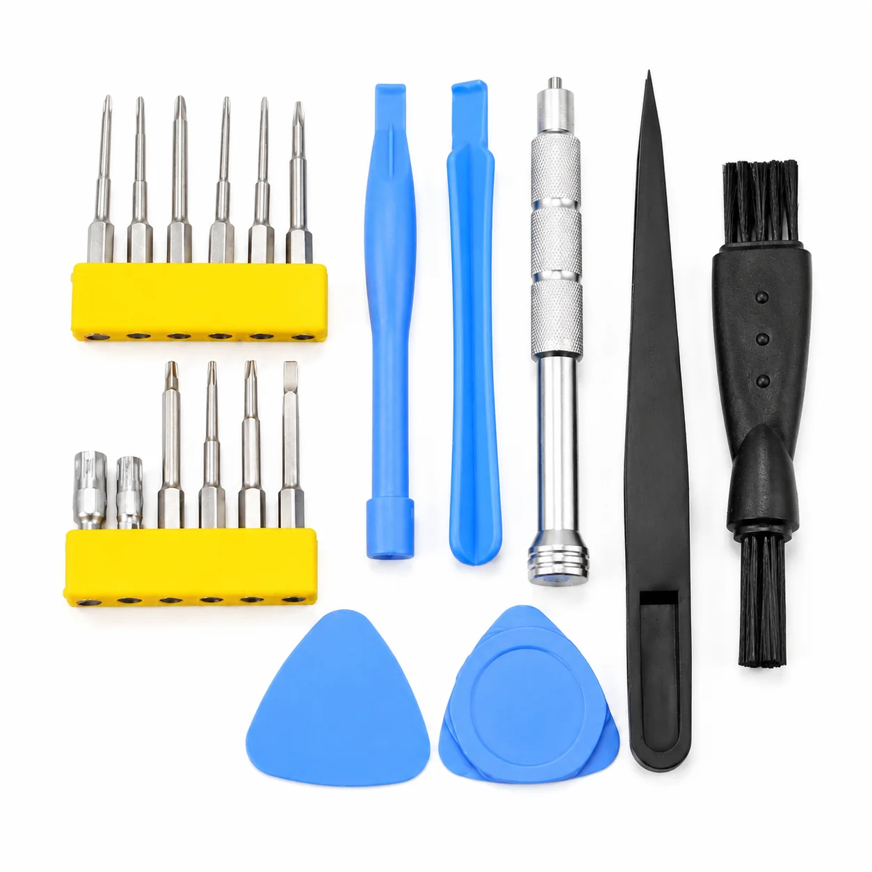 Repair Tool Kit for Switch Joy-Con GameCube NES SNES N64 3DS Xbox PS5 PS4 Equipped with T6 T8 T9 T10 Torx 3.8 4.5 Screwdrivers