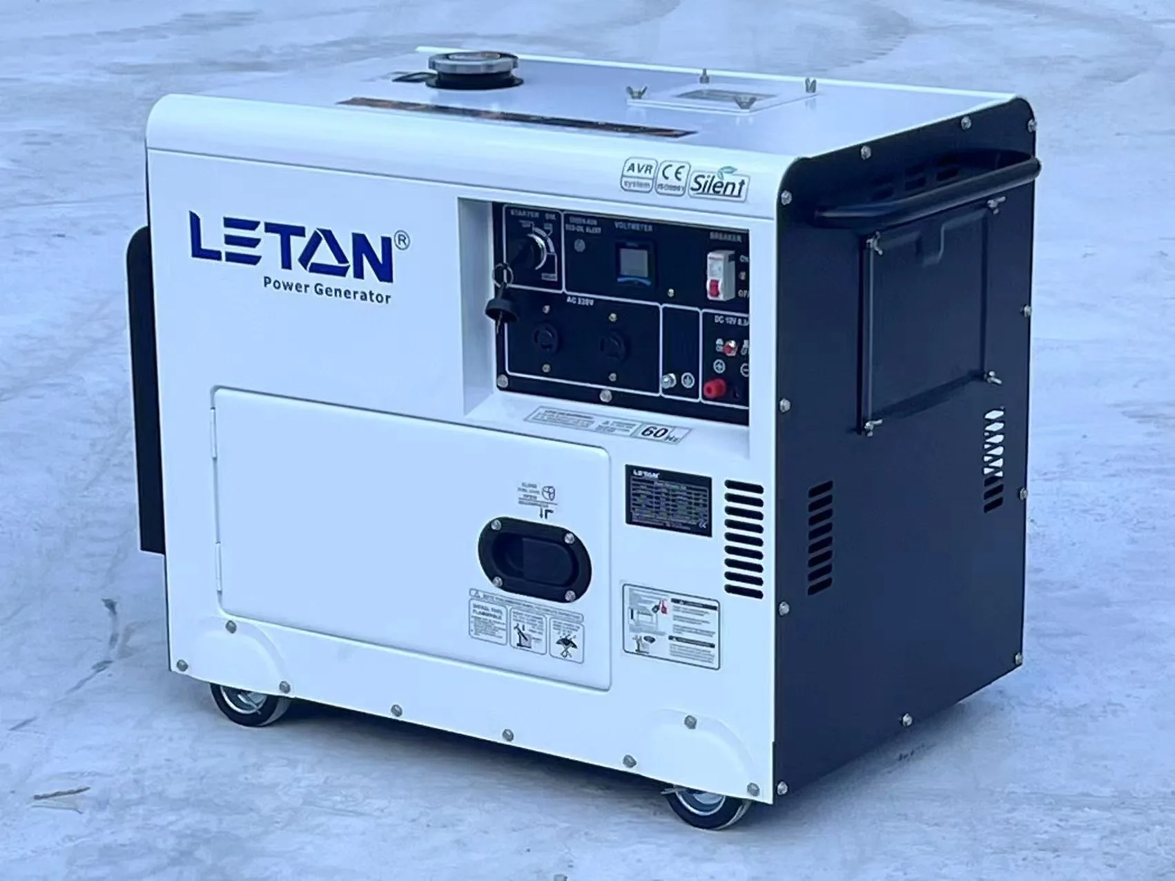Silent Diesel Generator with Digital Panel, Air Cooled System, Auto Start, 16KW, High Quality at Factory Cheap Price