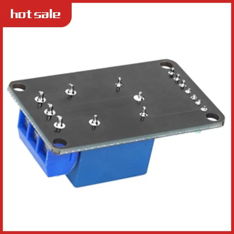 Módulo de driver de relé de 1 via com microcontrolador indicador LED compatível com módulo de placa de controle PLC MCU 12V