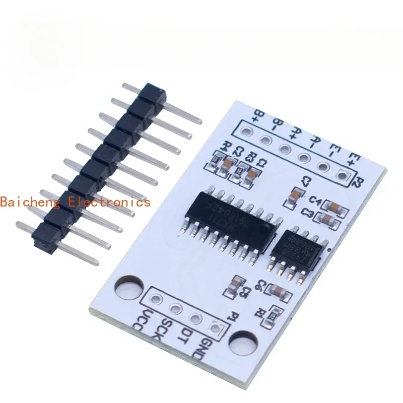 1PCS HX711 24-bit ADC module onboard TL431 external reference voltage dual-channel weighing sensor 24bit