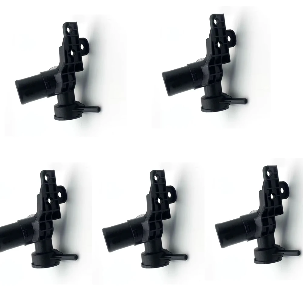 5 Stück Kühler-Kühlmittel-Einfüllstutzen aus schwarzem Kunststoff OE 25329-1P100 253291P100 Ersatz für Kia Rio 2012-2017 für Hyundai Accent Velos – Detail 3