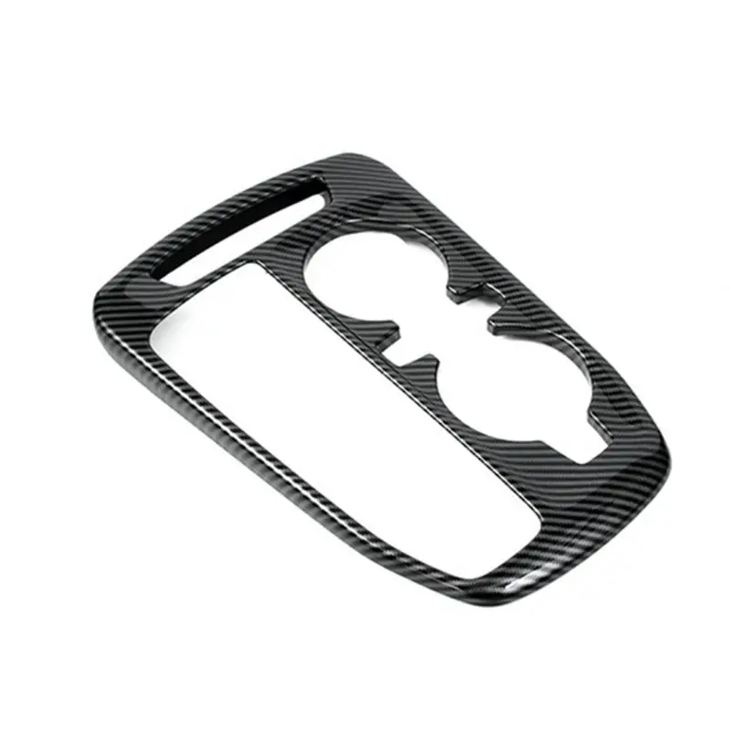 

Для Seeker Trax 2023 2024: Накладка на панель центральной консоли, рамка подстаканника, декоративные элементы из ABS-пластика под карбон - A02G