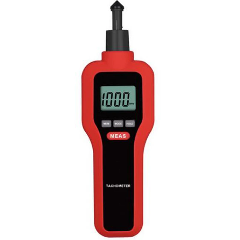 HT-522 2 In 1 Digital Tachometer Photoelectric / Contact Portable Handheld High Precise Non-Contact Rev Speed Meter Tester Tool