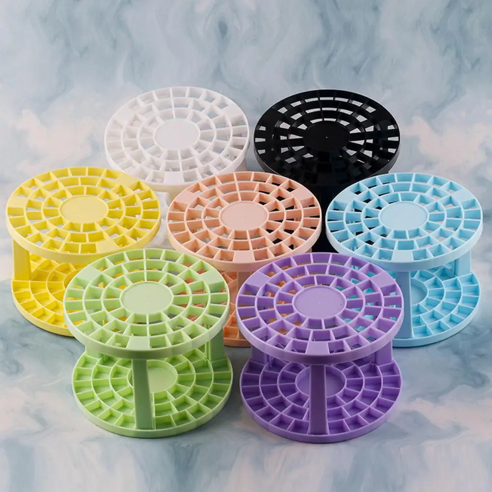 Portapenne portapenne rimovibile elegante Organizer da scrivania portapenne Multi-foro per matita per sopracciglia pennello per trucco portatile facile