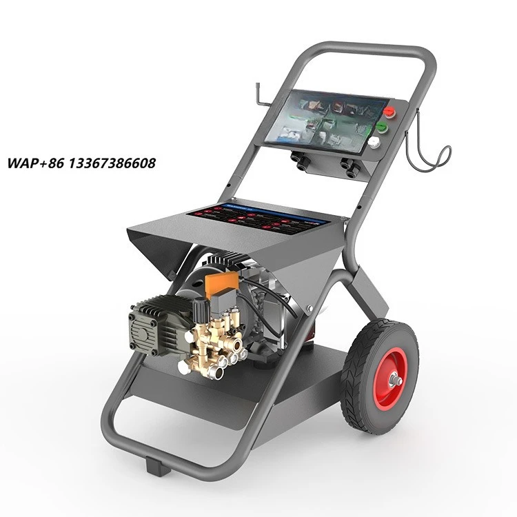 New Professional High Power 4.5KW 4500W AC 380V 15L Flow Rate 200Bar 20Mpa 2900PSI Heavy Duty High Pressure Cleaning Equipment