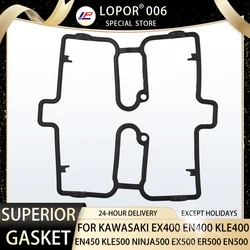 Lopor Motorcycle Cylinder Head Cover Gasket For Kawasaki EX400 EN400 KLE400 EN450 KLE500 NINJA500 EX500 ER500 EN500 EX ER EN