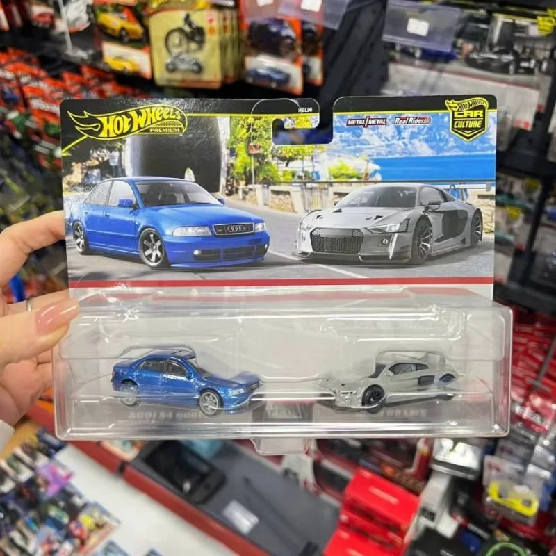 Nouveau véritable Hot Wheels voiture Culture 2 Pack ensemble 2024 1/64 moulé sous pression véhicule Premium recueillir modèle voitures recueillir jouet cadeaux de vacances