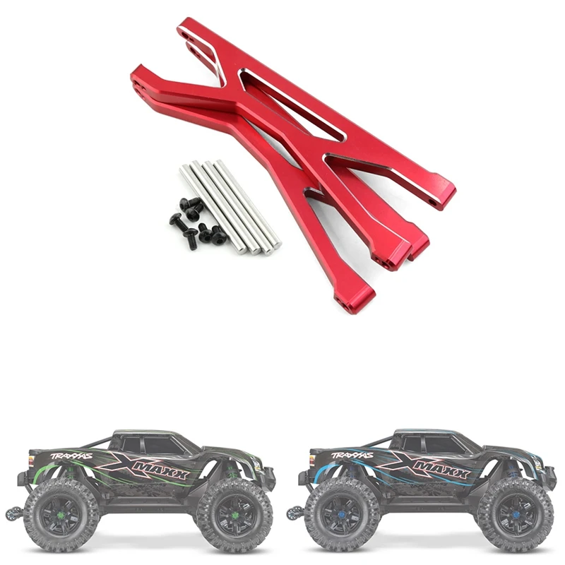 2szt Przednie/tylne górne ramię zawieszenia ze stopu aluminium do 1/5 Traxxas X-Maxx Xmaxx 6S 8S RC Monster Truck Upgrade Parts