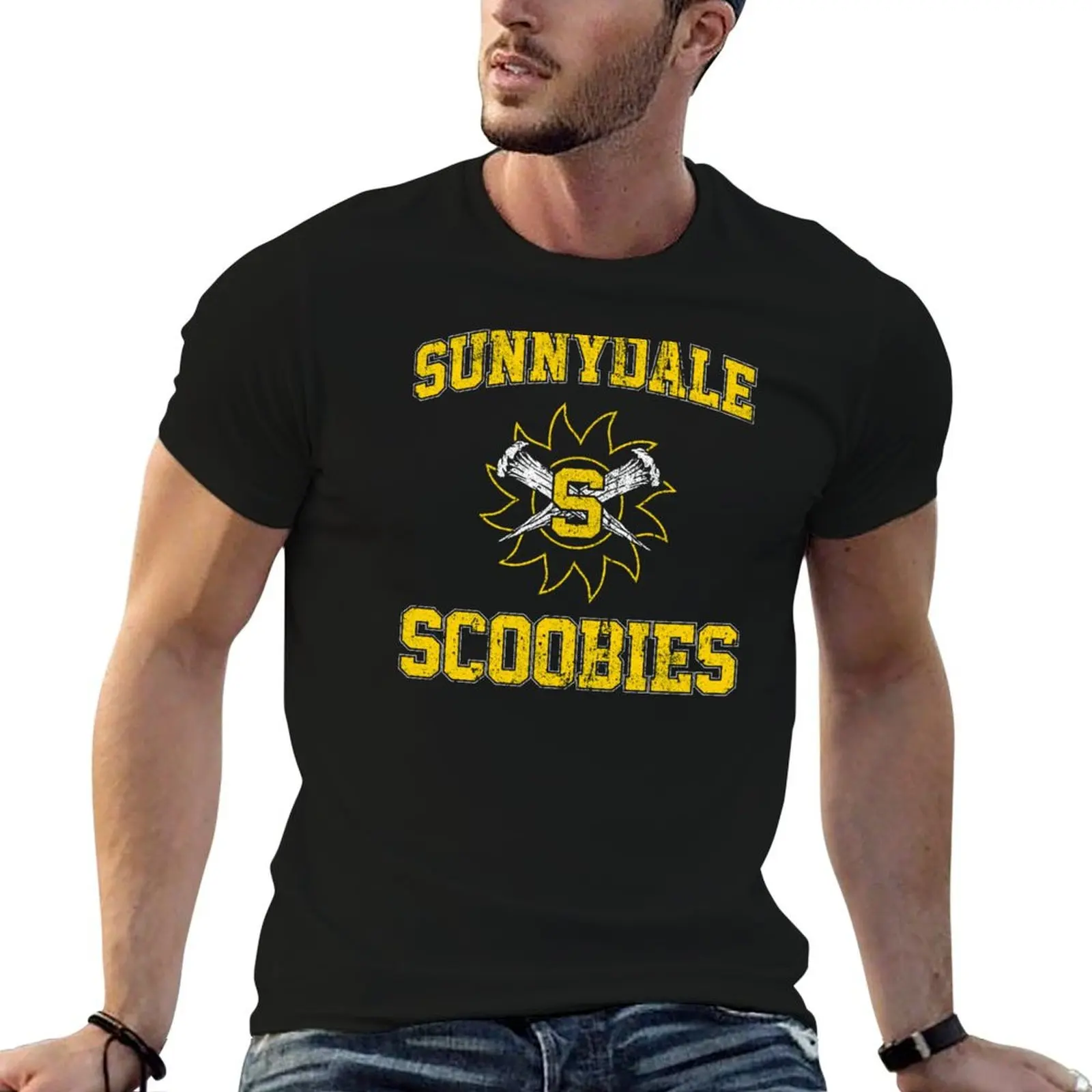 Sunnydale Scoobies T-Shirt All Match Print Short Sleeve Top