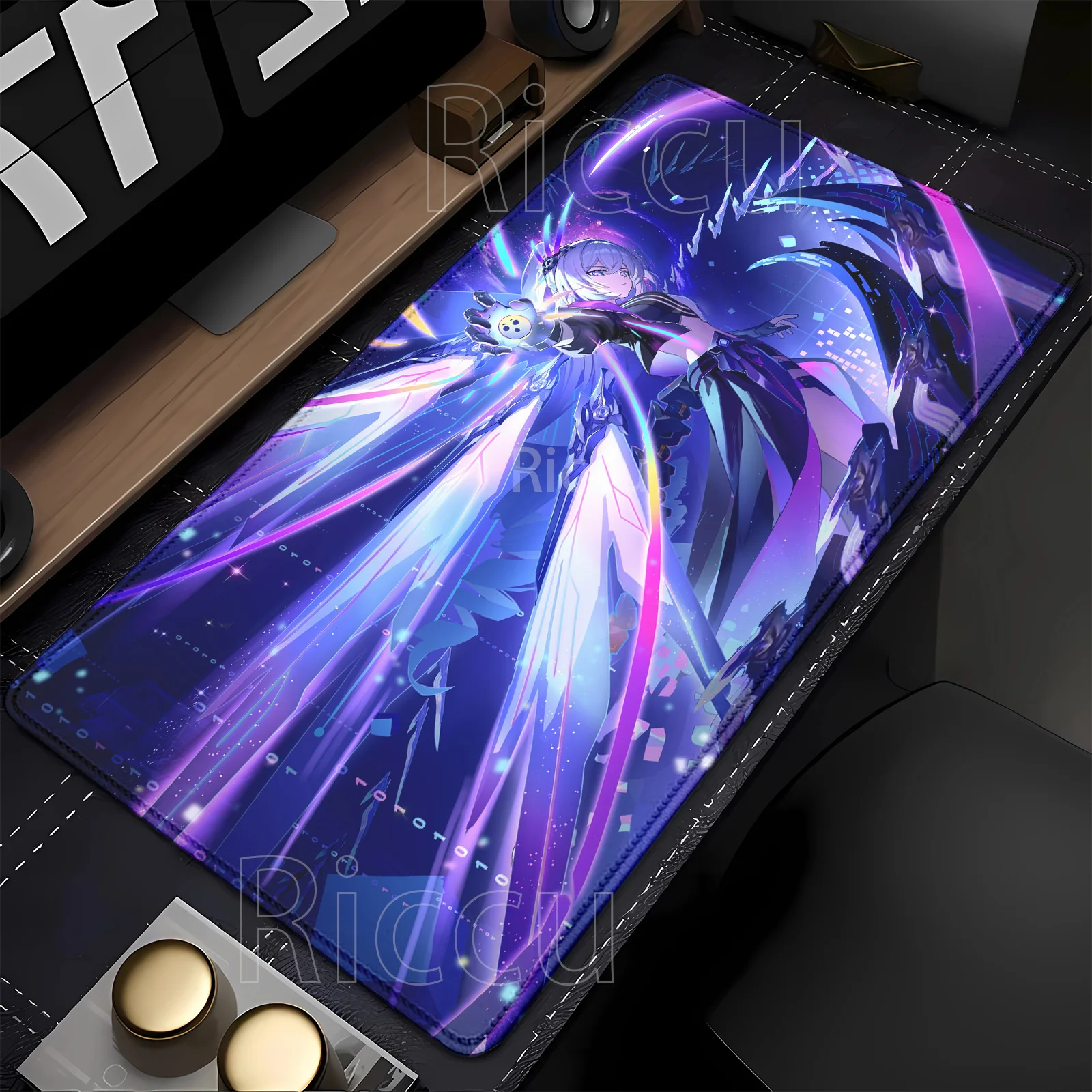 

Silver Wolf LV.999 HSR Honkai Star Rail Large XXL Mouse Mat New Anime Girl Kawaii Mouse Pad PC Gaming Office accessorie Desk Mat