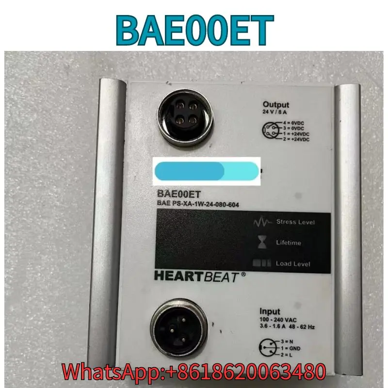 

Used Power Supply BAE00ET BAE PS-XA-1W-24-080-604 test OK Fast Shipping