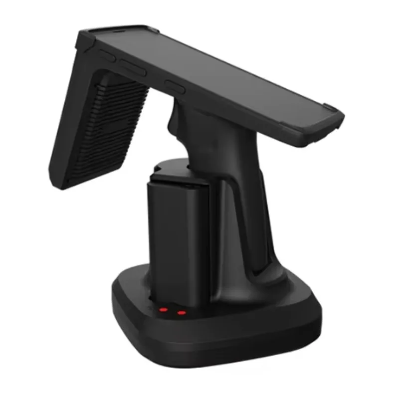 

Premium Android PDA UHF RFID NFC Reader 4G Handheld Detection Device 1-15 Meter Range 16GG 1/2D Scanner