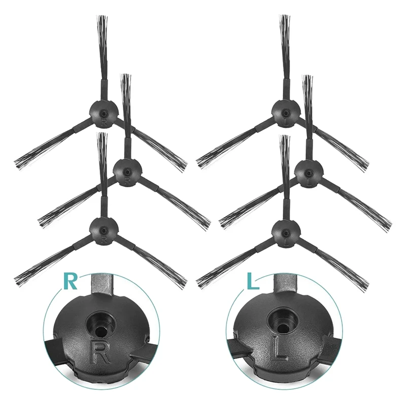 Peças de reposição filtros hepa escovas laterais para ilife v3 v3s v5 v5s v5s pro robô aspirador acessórios