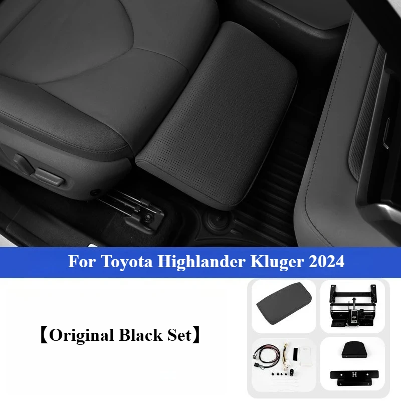 Good Quality New For Toyota Highlander Kluger 2024 Car Passenger Seat Electric Leg Support Co-pilot Queen Seat Leg Rest Modifica
