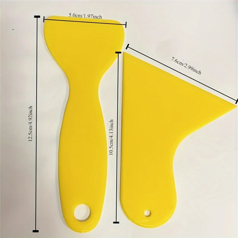 Plastic Scraper Car Auto Clean Tool Window Cleaner Windshield Snow Shovel Air Bubble Remover Vinyl Squeegee Knife