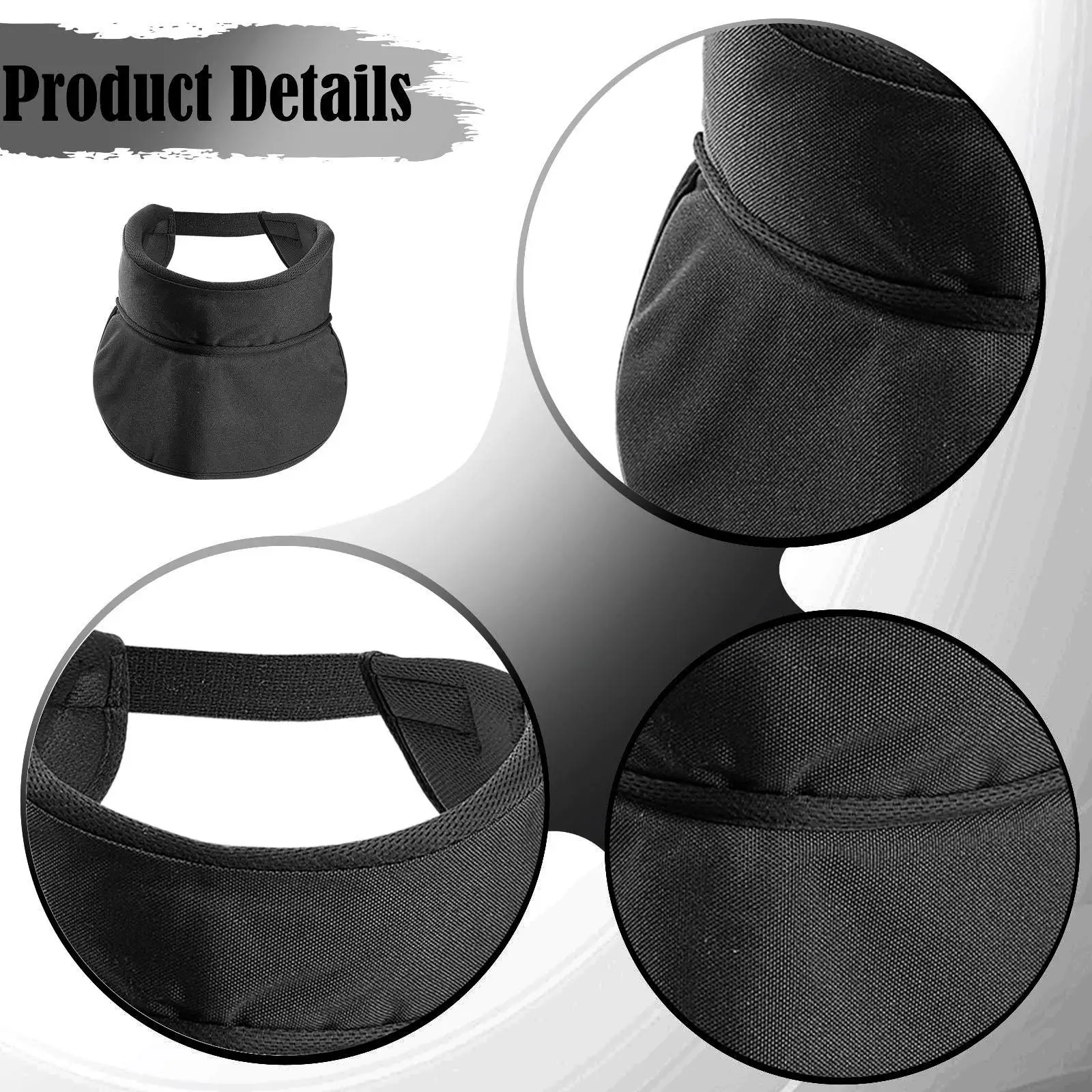 

Sports Neck Guard Ice Hockey Throat Protector Adjustable Fit Sponge Cushion for Goalkeeper Players
