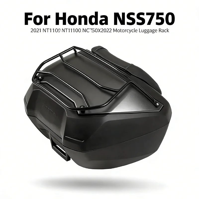 

For Honda NSS750 2021 NT1100 NC750X 2022 New Motorcycle Rear Top Case Carrier Trunk Luggage Rack Rail Tour Pack Shelf