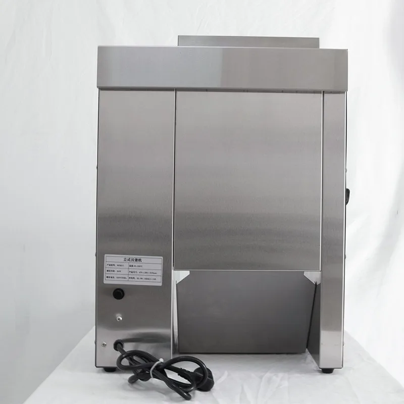 

Automatic hamburger machine, crawler type baking machine, hamburger embryo, chicken roll, cake crust, baking machine,