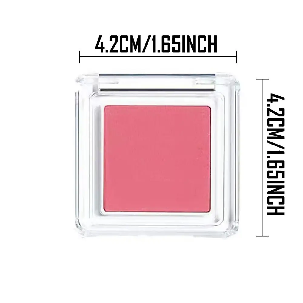 Brightening Monochrome Blush Palette Natural Rose Hawthorn Peach Rouge Face Makeup Matte Cheek Tint Women