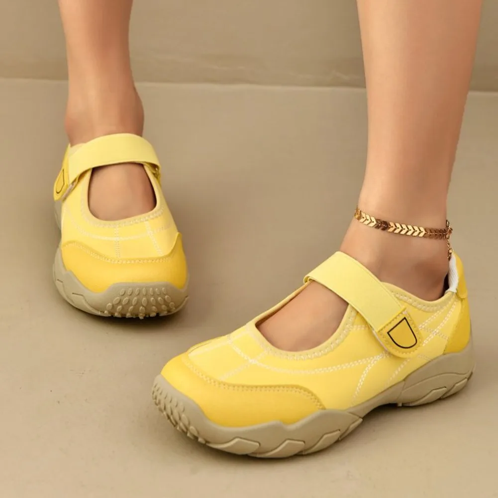 Frühling und Herbst Elegante Rundzehen-Sexy-Laufschuhe Sport-Freizeitschuhe Mode Bestseller Neue Bequeme Mary Jane Damenschuhe – Detail 9