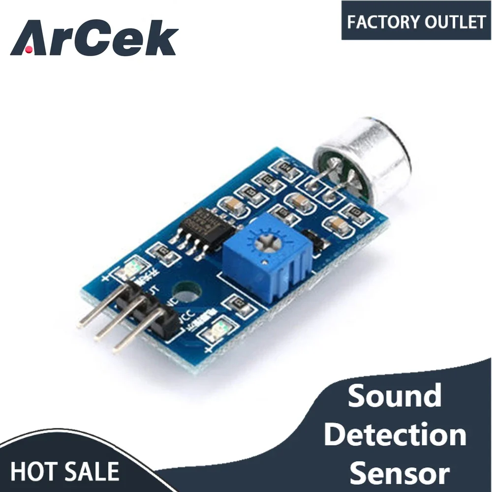 

Sound Detection Sensor Module Sound Sensor Intelligent Vehicle For Arduino Drop Shipping Wholesale