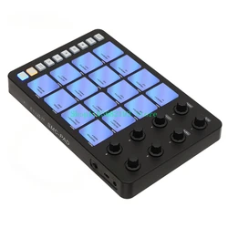 SMC-PAD16 Key MIDI Controller Electronic Music Keyboard Golf Mat Professional Composer Synthesizer