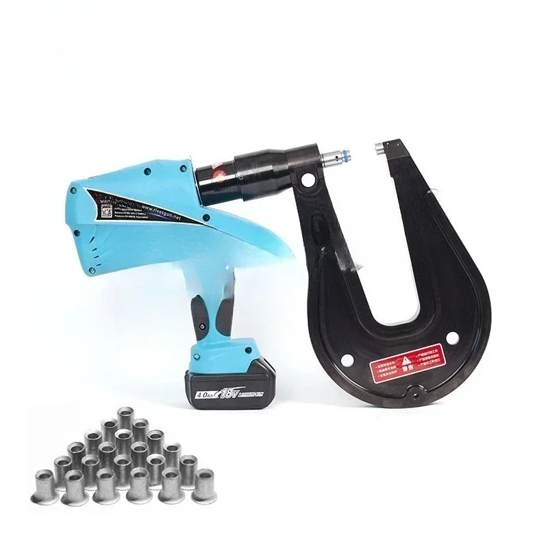 Riveting gun, sheet metal processing riveting tool, portable pressing liner nut stud DSR900
