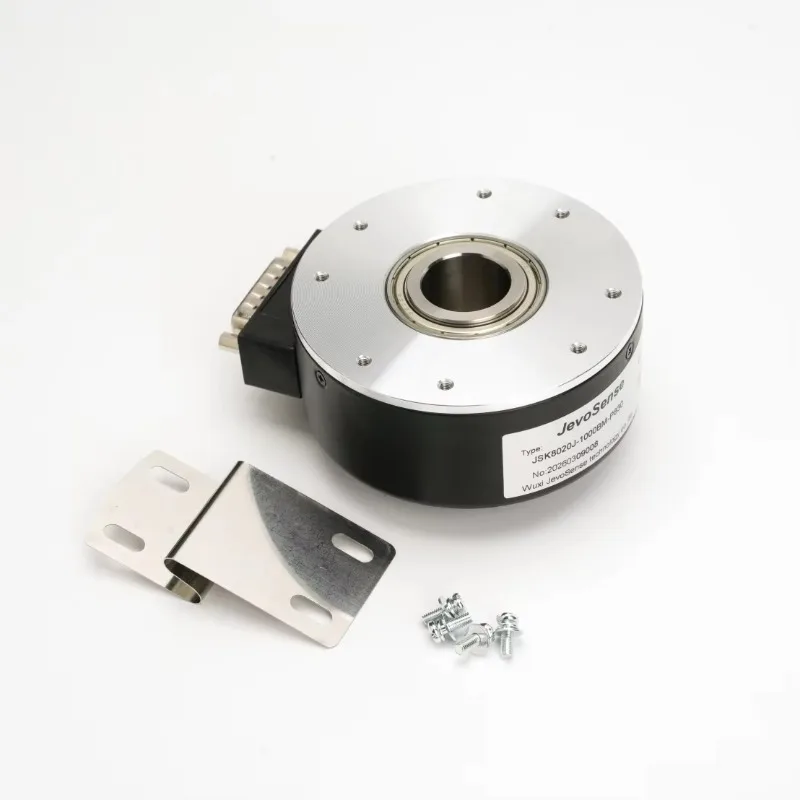 Waterproof Line-driver Hollow Shaft Elevator Incremental Rotary Encoder DC 8-30V for Lifting Equipment