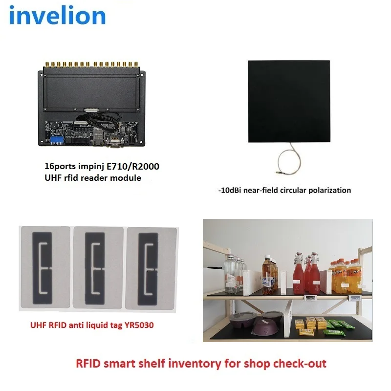 قارئ المنافذ وحدة RFID EPC Gen2 ، مليون هرتز ثابت UHF ، قارئ سلبي ، tcp-ip ، RJ45 ، إيثرنت ، RS232