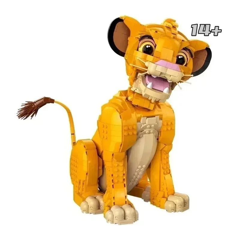 

Инновационный коллекционный конструктор Disney Limited Style 43247 «Король Лев – Симба» высокого качества для детей и взрослых, подарок на день рождения