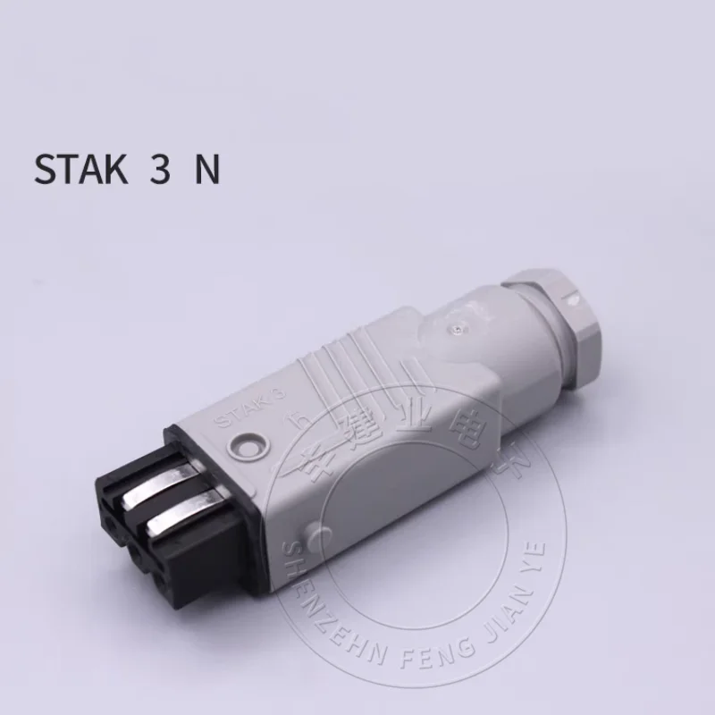 1-5PCS STAK 3 N solenoid valve plug connector socket electro-hydraulic control connector