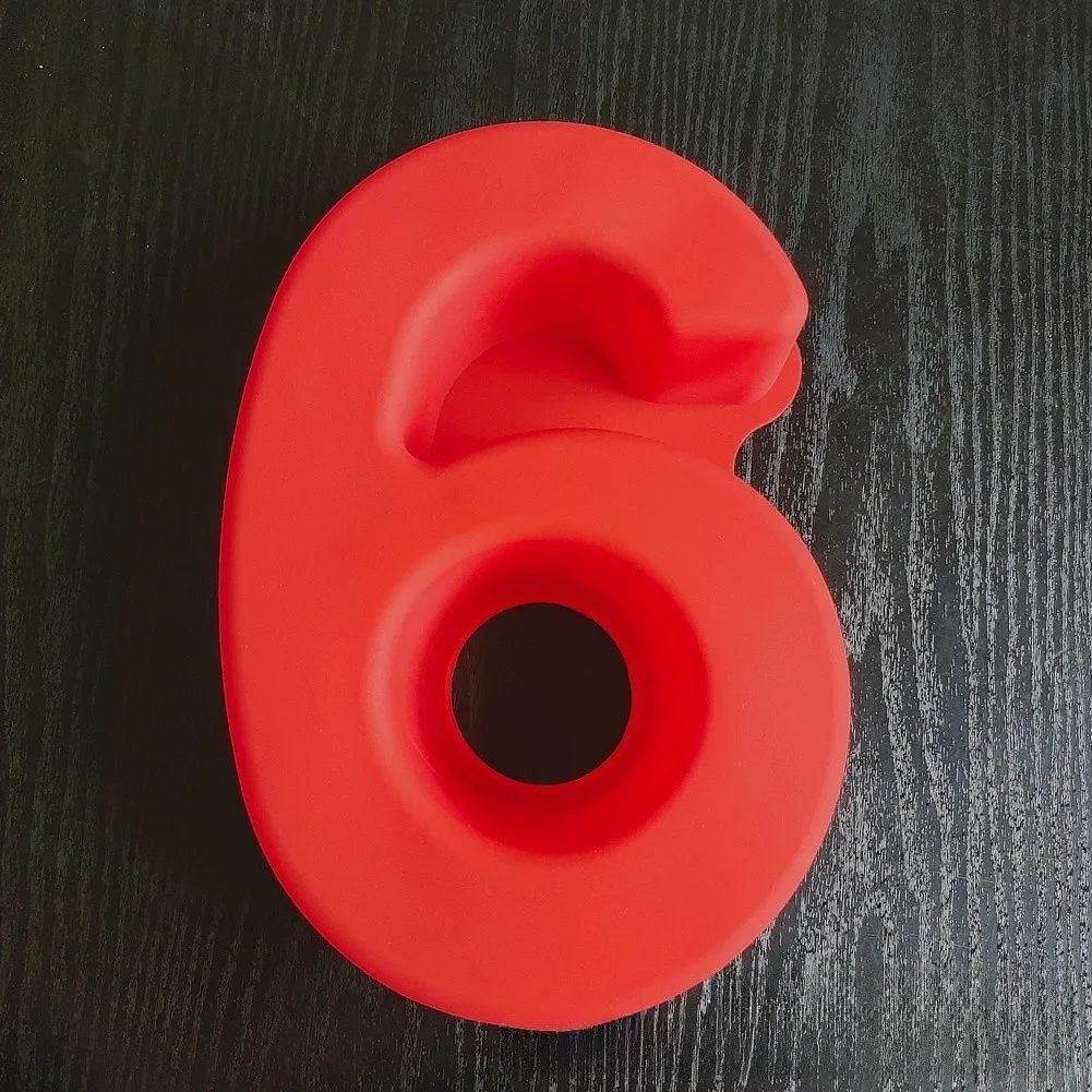 Number Cake Molds Set Silicone 10 Inches Silicone Number Cake Molds High Temperature Resistant For Childrens Birthday Parties