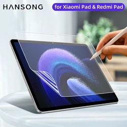 For Xiaomi Pad Paper Feel Screen Protector for Mi Pad 5/5 6/6 Pro 12.1 Redmi Pad SE 10.61 11 Magnetic Writing Matte Frosted Film