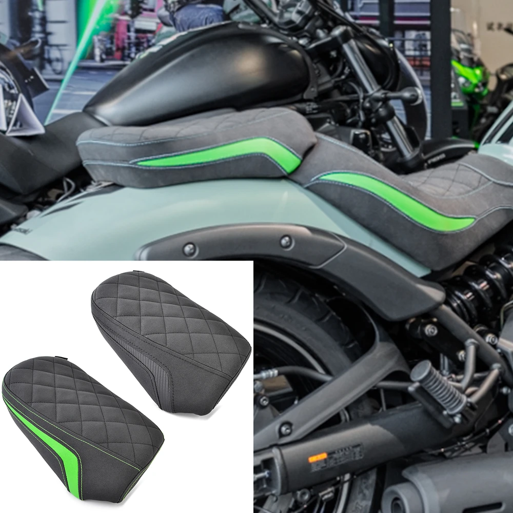 

Motorcycle Passenger Rear Seat Pillion Cushion For Kawasaki Vulcan S EN650 VN650 2015-2025 2024 2023