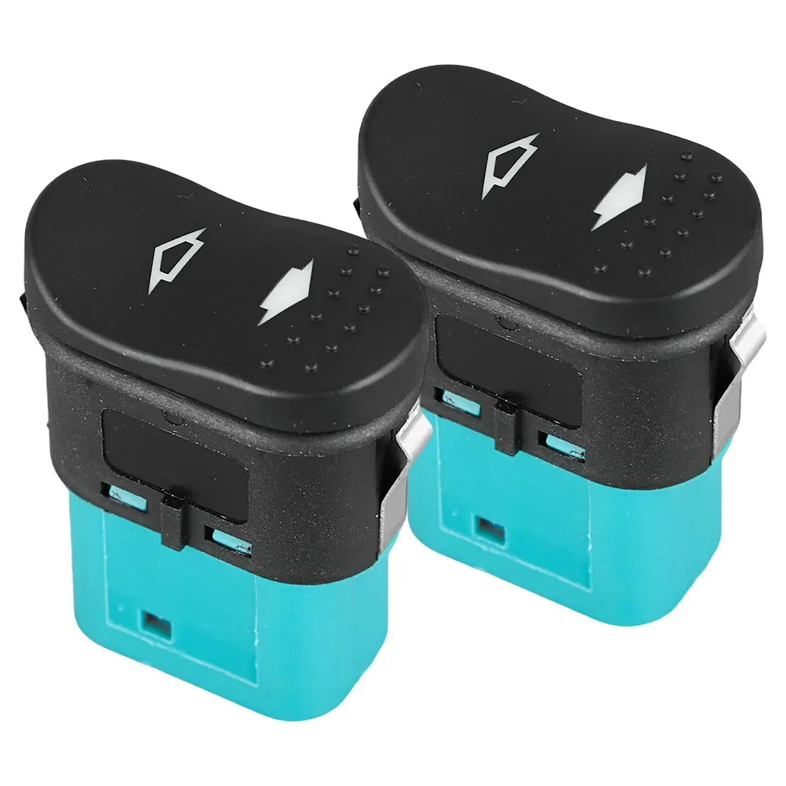 03162709 5C1T-14529-AA 2pcs Electric Door Window Single Switch Fit For Ford Transit Bus Van Platform 5C1T14529AA 1383293