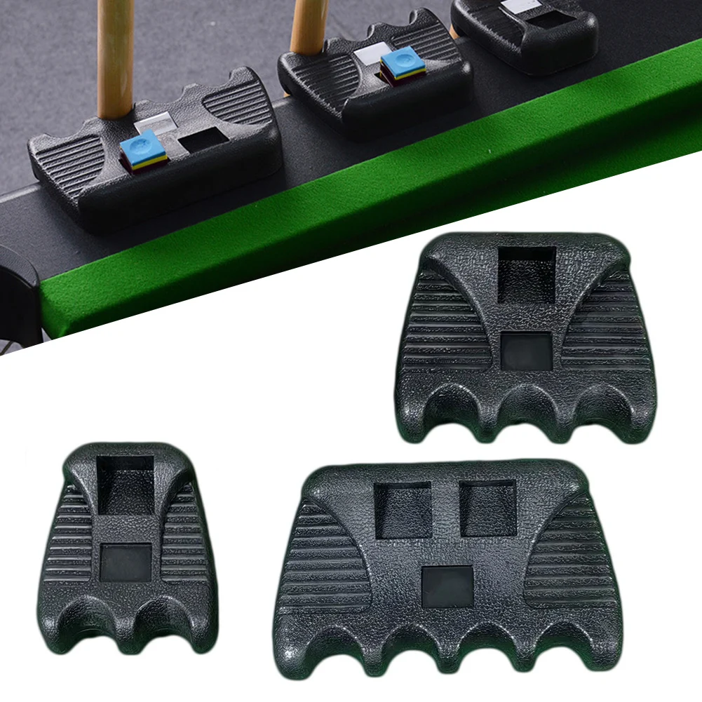 

Billiard Cue Holder Plastic Stand 2/3/4-Hole Portable Pool Stick-Holder Cue Rest For Billiards Club Pool Bar Tabletop Game Room