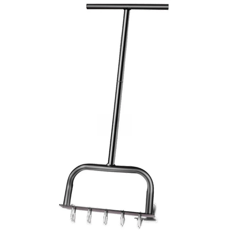 

Soil scarifier, lawn hole punch, horticultural fertilization loose grass drainage tool
