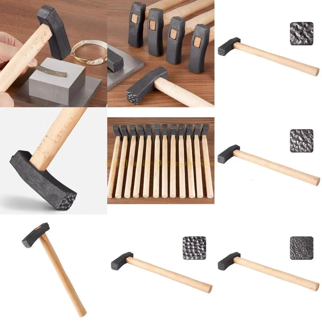 

D46E Ergonomic Design Metal Раборочная молот для головки головки с деревянной ручкой дизайн