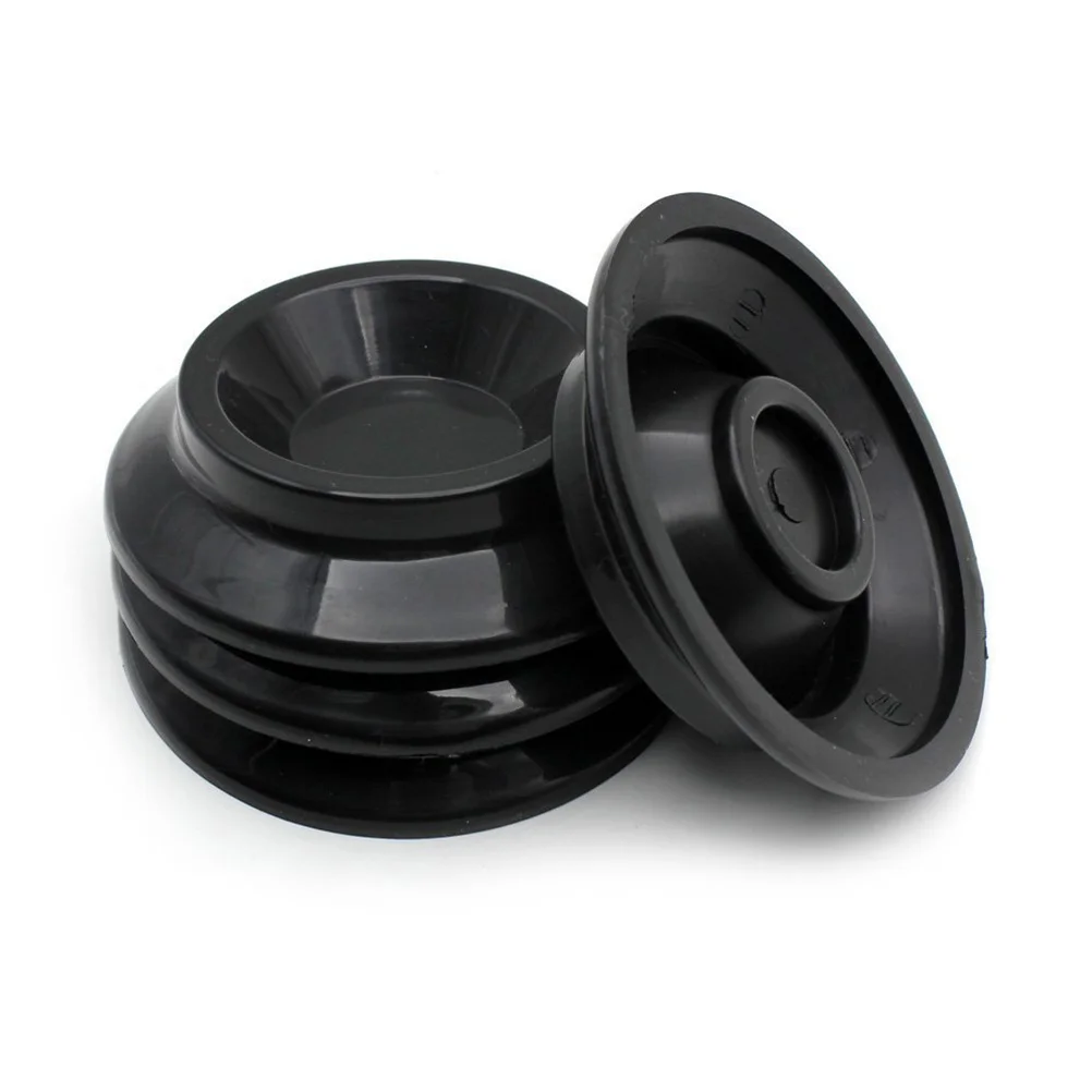 

4pcs Caster Black 87Mm Abs Vertical Vertical Piano Set 300Kg Load Bearing Upright Piano Floor Protector