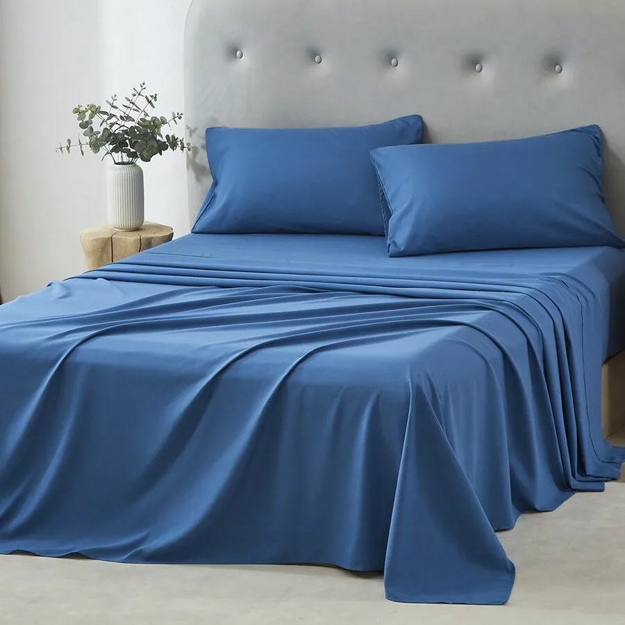 3/4 Piece Home Bed Sheet Set, Soft, Comfortable And Breathable Bedding Set, Hotel Luxury Home Summer Bedding Sheets Twin, 1 Or 2