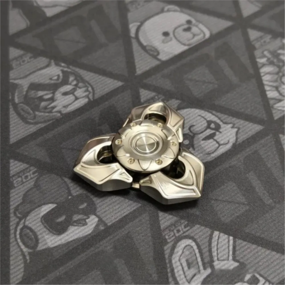 KillAll Unhappy EDC LIAN Ultra Fidget Spinner Fidget Toys For Adults Anxiety Toys Stainless Steel Handling Feel Fidget Spinner