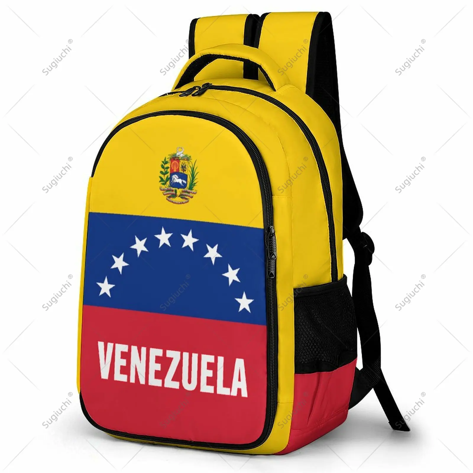 Backpack Venezuela Flag Student Schoolbag Smart Business Travel Leisure Backpack Laptop Back Pack Office Work Bag