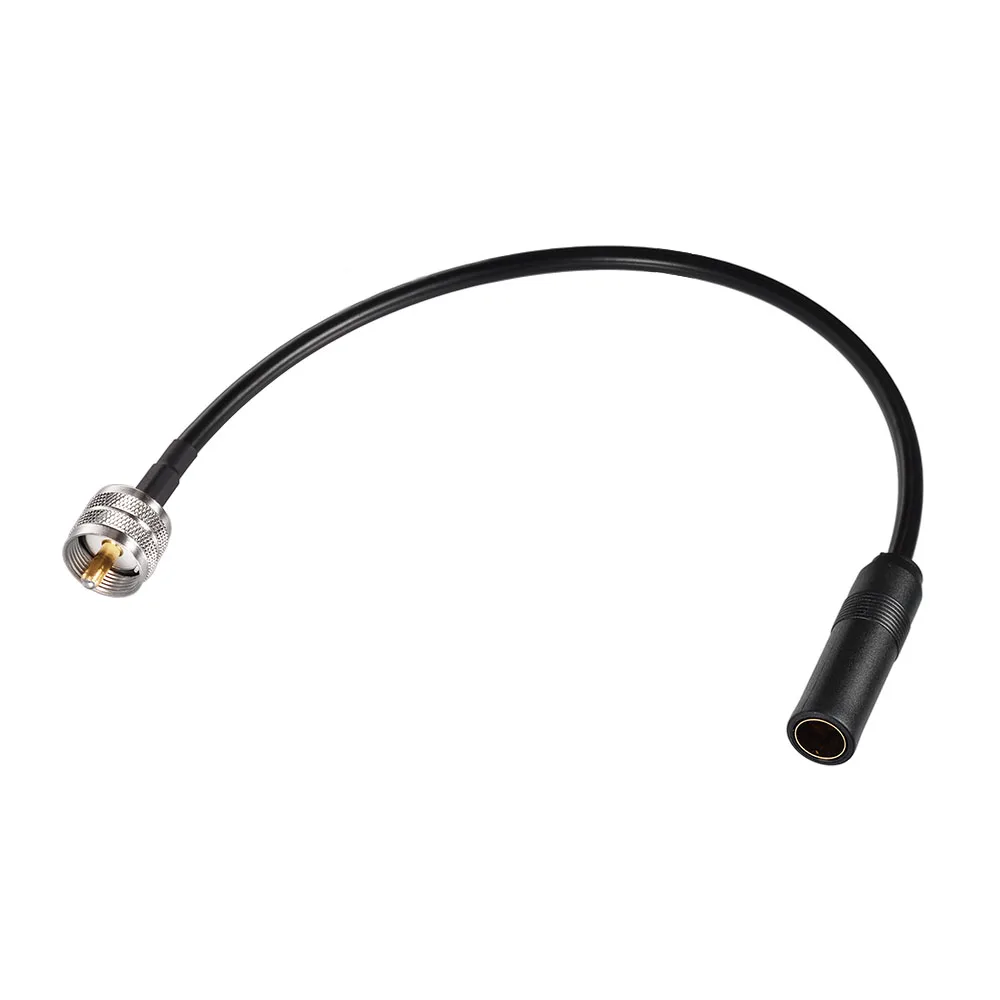 Superbat PL259 UHF Male to AM/FM Female Connector - Car Radio AM/FM Antenna Aerial RG58 Cable Extension Lead 12