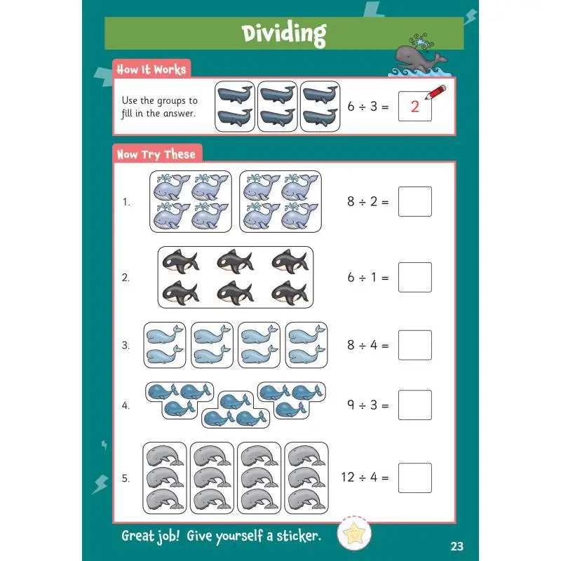 New 10 Minutes A Day Maths For Ages 57 With Reward Stickers CGP Coordination Group Publications 9781837740222 Book