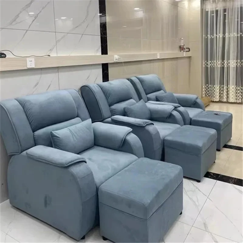 Electric FootFoot massage sofa Electric manicure and eyelashes Lounge rest Reclining chair Foot washing Cosmetic massage bed