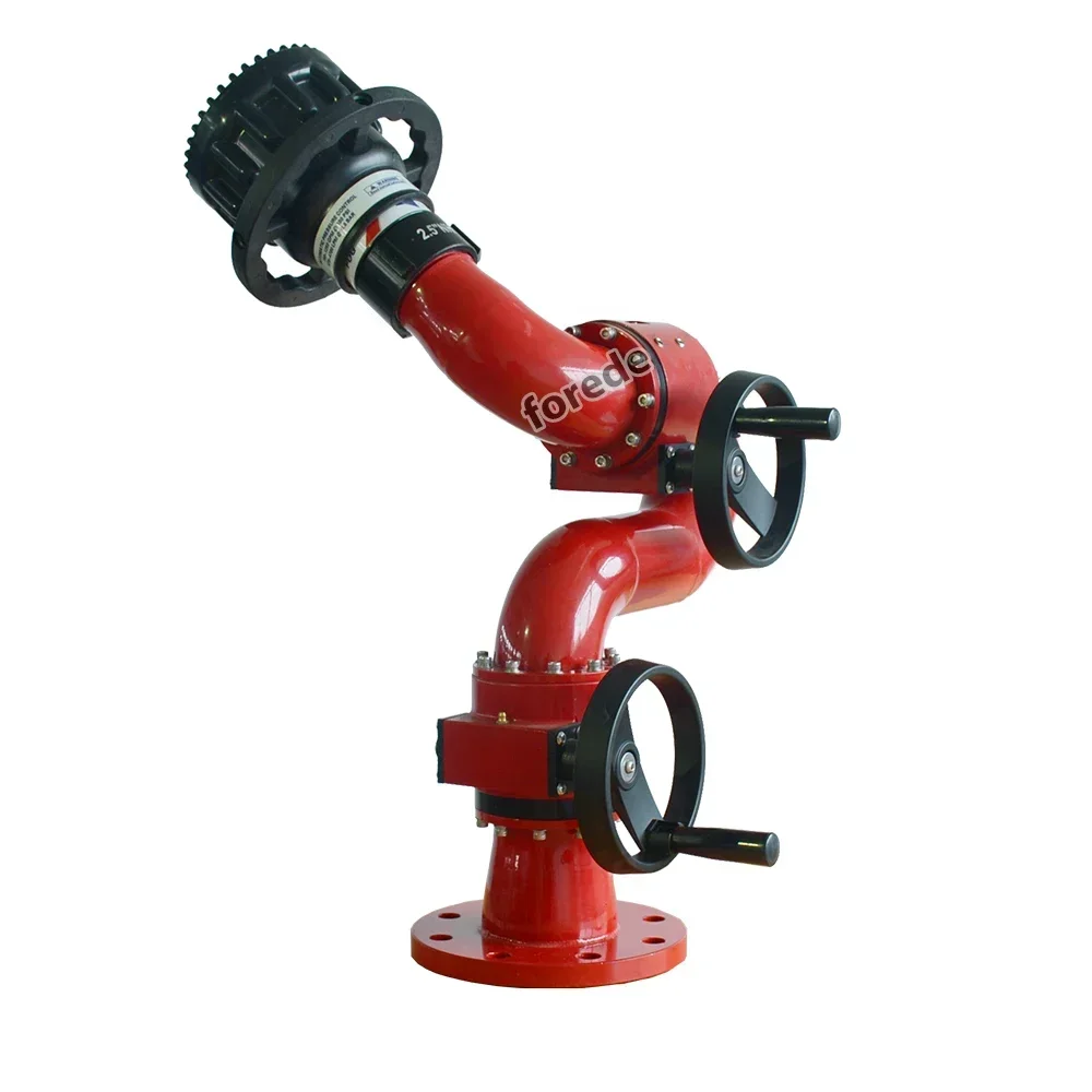 Forede Acero inoxidable fijo manual 30-50 LPS 10 Bar fuego seleccionable con volante para extinción de incendios