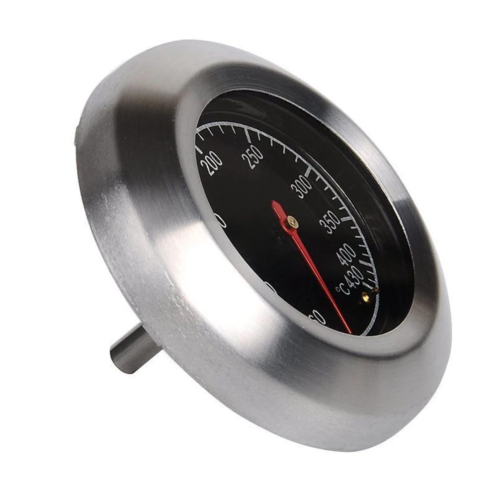 7.6cm Outdoor in acciaio inox Bbq regolatore di temperatura forno termometro Temp Gauge BBQ misuratore di temperatura all\'aperto