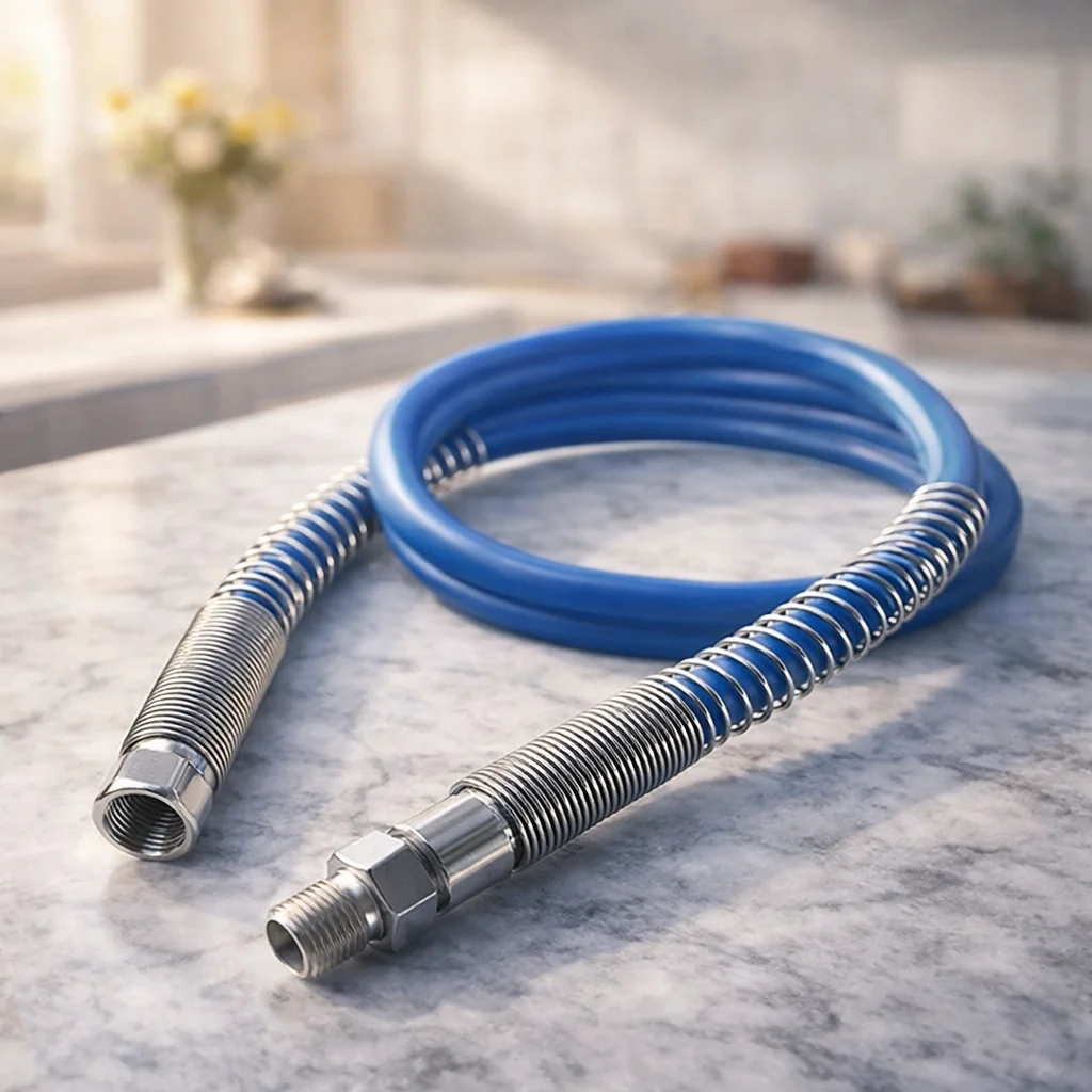 

Airless Paint Gun Extension Hose 4 Feet, 3/16 Inch Pressure Paint Gun Hose, Tub