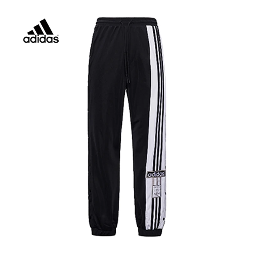 

Женские осенние дышащие брюки adidas Originals с широкими штанинами на пуговицах для фитнеса и повседневного спорта GJ6580